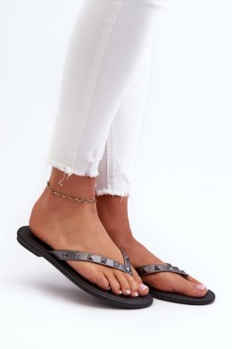 Sandał Japonki Model Zaxy JJ285297 Grey/Back - Step in style - 38