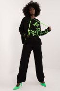 Spodnie Komplet Model BA-KMPL-1469.92 Black/Green - Badu - uniwersalny Spodnie Komplet Model BA-KMPL-1469.92 Black/Green - Badu - uniwersalny