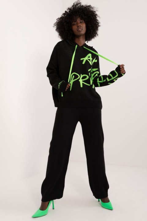Spodnie Komplet Model BA-KMPL-1469.92 Black/Green - Badu - uniwersalny Spodnie Komplet Model BA-KMPL-1469.92 Black/Green - Badu - uniwersalny