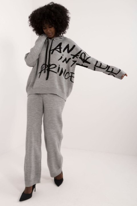 Spodnie Komplet Model BA-KMPL-1469.92 Grey/Black - Badu - uniwersalny Spodnie Komplet Model BA-KMPL-1469.92 Grey/Black - Badu - uniwersalny