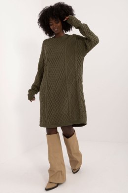 Sukienka Model BA-SK-0528.45 Khaki - Badu - uniwersalny