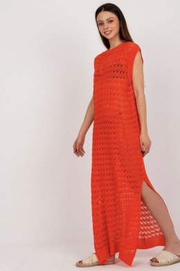Sukienka Plażow Sukienka Model BA-SK-9003.47P Orange - Badu - uniwersalny