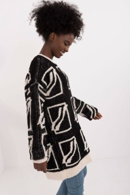 Sweter Damski Model BA-SW-0277.02 Black - Badu - uniwersalny