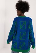 Sweter Damski Model BA-SW-0277.02 Dark Blue - Badu - uniwersalny Sweter Damski Model BA-SW-0277.02 Dark Blue - Badu - uniwersalny