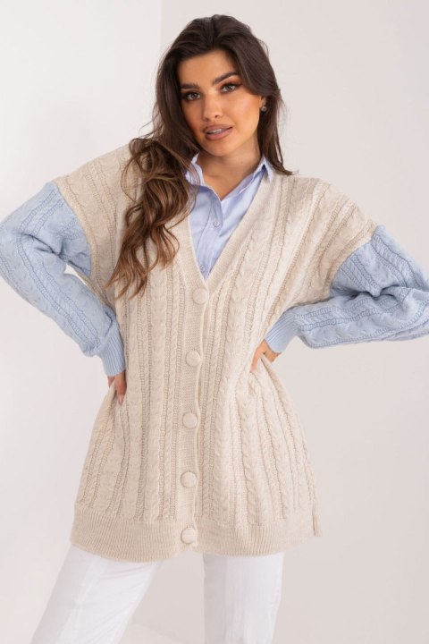 Sweter Damski Model BA-SW-0549.32 Light Blue - Badu - uniwersalny Sweter Damski Model BA-SW-0549.32 Light Blue - Badu - uniwersalny