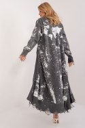 Sweter Kardigan Model BA-SW-14105.27 Dark Grey - Badu - uniwersalny Sweter Kardigan Model BA-SW-14105.27 Dark Grey - Badu - uniwersalny