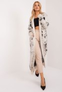 Sweter Kardigan Model BA-SW-14105.27 Light Beige - Badu - uniwersalny Sweter Kardigan Model BA-SW-14105.27 Light Beige - Badu - uniwersalny