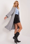 Sweter Kardigan Model BA-SW-1475.03 Grey - Badu - uniwersalny Sweter Kardigan Model BA-SW-1475.03 Grey - Badu - uniwersalny