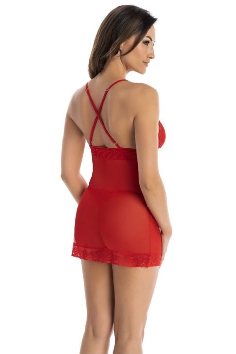 Koszula Model Inni 2125 Red - Teyli - L/XL Koszula Model Inni 2125 Red - Teyli - L/XL