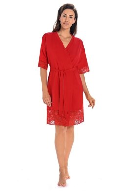 Szlafrok Damski Model Gloria 2901 Red - Teyli - XL