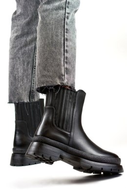 Botki Model 1262B Black - PRIMO - 39
