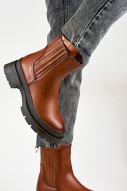 Botki Model 1262C Brown - PRIMO - 39
