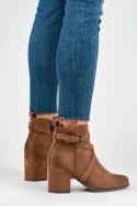 Botki Model 260037FX-SU Brown - PRIMO - 37 Botki Model 260037FX-SU Brown - PRIMO - 37