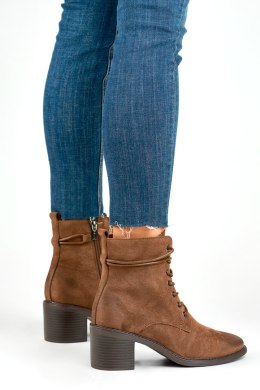 Botki Model 260052FX-SU Brown - PRIMO - 40
