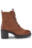 Botki Model 260058FX-SU Brown Zamsz - PRIMO - 40