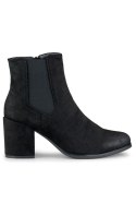 Botki Model Blaise 260038B-SU Black Zamsz - PRIMO - 41