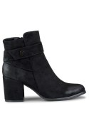 Botki Model Blaise 260041B-SU Black Zamsz - PRIMO - 41