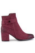 Botki Model Blaise 260041WI-SU Bordo Zamsz - PRIMO - 38 Botki Model Blaise 260041WI-SU Bordo Zamsz - PRIMO - 38