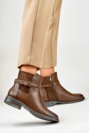Botki Model CH2228BR Brown - PRIMO - 37 Botki Model CH2228BR Brown - PRIMO - 37