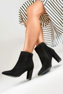 Botki Model DF3707B Black Zamsz - PRIMO - 37
