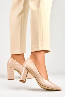 Czółenka Model GD-DO112B-BE Beige - PRIMO - 37