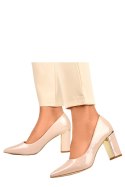 Czółenka Model GD-DO112B-BE Beige - PRIMO - 37 Czółenka Model GD-DO112B-BE Beige - PRIMO - 37