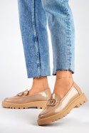 Półbuty Model 23-10862BE Beige - PRIMO - 39