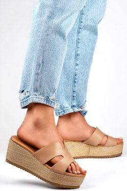 Sandał Klapki Model YD8H-19KH Beige - PRIMO - 39