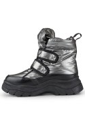 Śniegowce Model 22-PY16062SI Silver/Black - PRIMO - 39