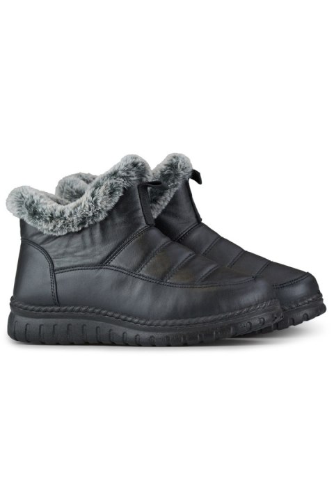 Śniegowce Model CH-06B Black - PRIMO - 38 Śniegowce Model CH-06B Black - PRIMO - 38