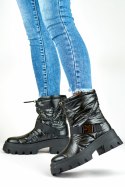 Śniegowce Model JH21-22B Black - PRIMO - 38