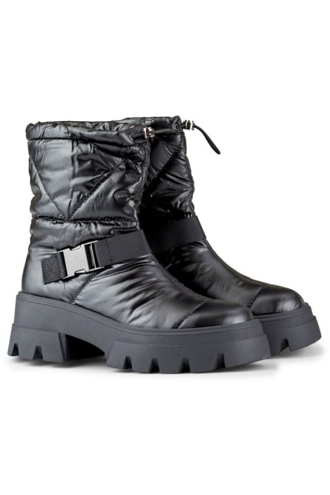 Śniegowce Model JH21-22B Black - PRIMO - 38 Śniegowce Model JH21-22B Black - PRIMO - 38