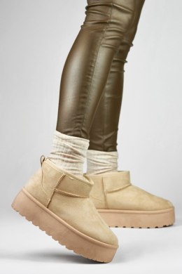 Śniegowce Model TL242-BE Beige - PRIMO - 39