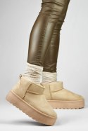 Śniegowce Model TL242-BE Beige - PRIMO - 40