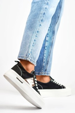 Trampki Model LY100B Black - PRIMO - 39