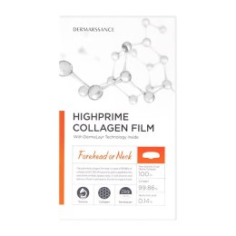 DERMARSSANCE Highprime Collagen Film Forehead or Neck płatki kolagenowe na czoło i szyję 5szt. (P1)