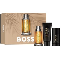 Hugo Boss Boss The Scent For Man zestaw woda toaletowa spray 100ml + żel pod prysznic 100ml + dezodorant sztyft 75ml (P1)
