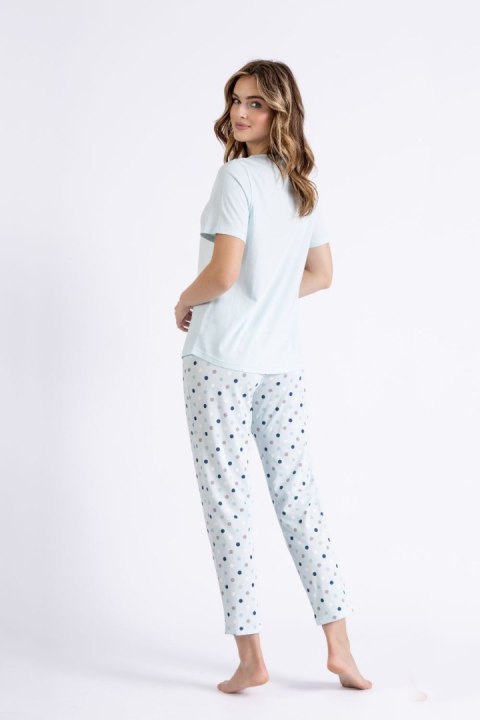Piżama Damska Model Odette 1414 Baby Blue - M-Max - XXL Piżama Damska Model Odette 1414 Baby Blue - M-Max - XXL