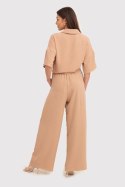 Spodnie Damskie Model TRA038 Stone - Ax Paris - XL Spodnie Damskie Model TRA038 Stone - Ax Paris - XL