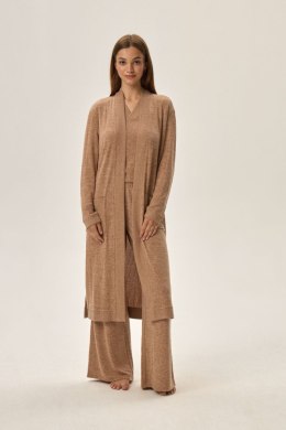Szlafrok Damski Model Fudge 41948-80X Beige - Henderson - L/XL