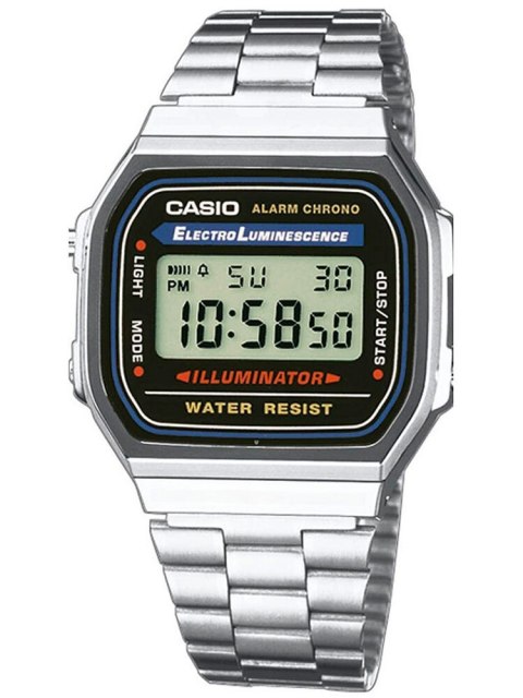 ZEGAREK UNISEX CASIO A168WA-1W - VINTAGE + BOX ZEGAREK UNISEX CASIO A168WA-1W - VINTAGE + BOX