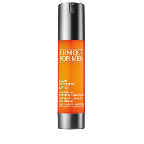 Clinique Clinique For Men Super Energizer SPF 40 Anti-Fatigue Hydrating Concentrate intensywny koncentrat nawilżający do twarzy Clinique Clinique For Men Super Energizer SPF 40 Anti-Fatigue Hydrating Concentrate intensywny koncentrat nawilżający do twarzy