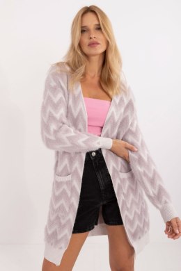Sweter Kardigan Model AT-SW-2340-A.00 Light Violet - AT - uniwersalny