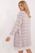 Sweter Kardigan Model AT-SW-2340-A.00 Light Violet - AT - uniwersalny Sweter Kardigan Model AT-SW-2340-A.00 Light Violet - AT - uniwersalny