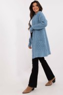 Sweter Kardigan Model AT-SW-2366.61 Blue - AT - uniwersalny Sweter Kardigan Model AT-SW-2366.61 Blue - AT - uniwersalny