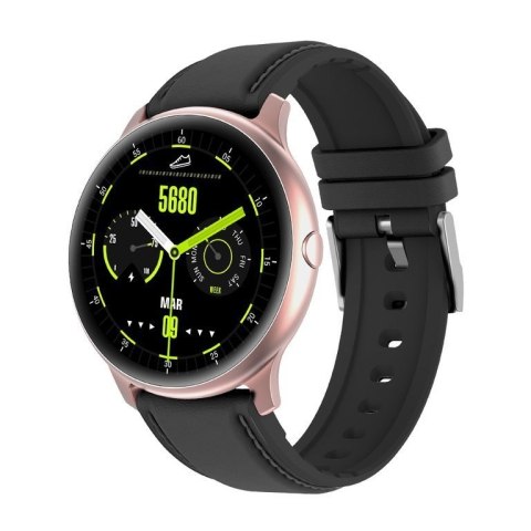 SMARTWATCH DAMSKI G. Rossi G.RSF1-4C2-1 rosegold/black + dodatkowy PASEK (sg003b) SMARTWATCH DAMSKI G. Rossi G.RSF1-4C2-1 rosegold/black + dodatkowy PASEK (sg003b)