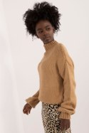 Golf Damski Model BA-SW-3017-1.66 Camel - Badu - uniwersalny Golf Damski Model BA-SW-3017-1.66 Camel - Badu - uniwersalny