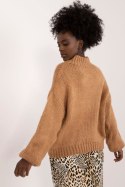 Golf Damski Model BA-SW-3017-1.66 Light Brown - Badu - uniwersalny Golf Damski Model BA-SW-3017-1.66 Light Brown - Badu - uniwersalny