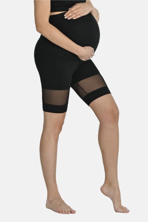 Legginsy ciążowe Model Rebeca Black - Teyli - XXXL Legginsy ciążowe Model Rebeca Black - Teyli - XXXL