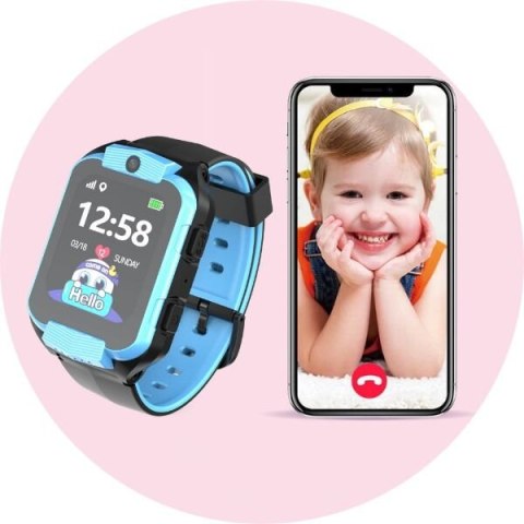 SMARTWATCH DZIECIĘCY PACIFIC 32-3 KIDS - orange / black (sy028c) SMARTWATCH DZIECIĘCY PACIFIC 32-3 KIDS - orange / black (sy028c)